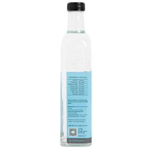 100% Natürliches Flüssig - Salz - 500ml - Sahha