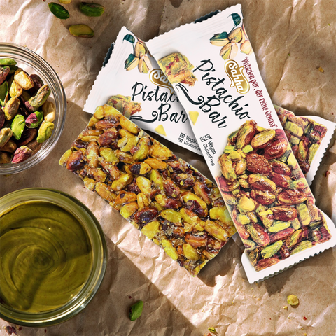 Sahha Pistachio Bar Vegan glutenfrei 40g